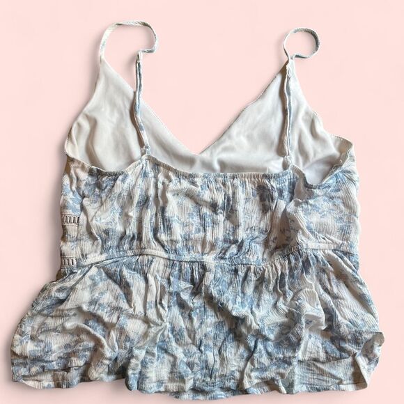 Francesca-s Women's Blue and White Blouse - Picture 2 of 3